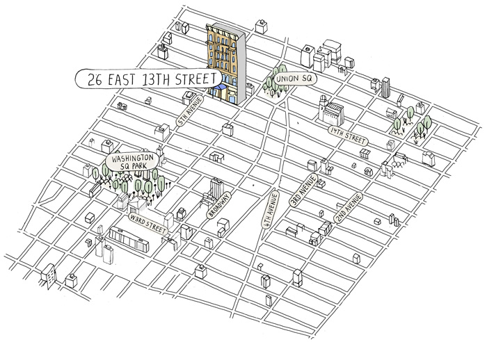 26-east-13th-street-map